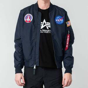 Bomber Alpha Industries MA-1 TT NASA Reversible II Blue M