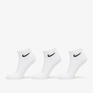 Ponožky Nike Everyday Lightweight Ankle Socks 3-Pack White XL