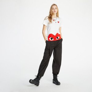 Tričko Comme des Garçons PLAY Heart Print Tee White XS