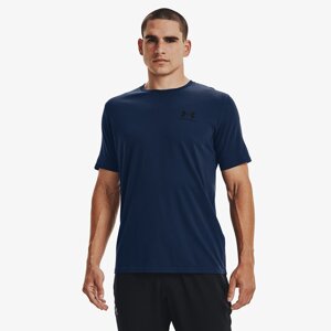 Tričko Under Armour Sportstyle Lc SS Academy/ Black L