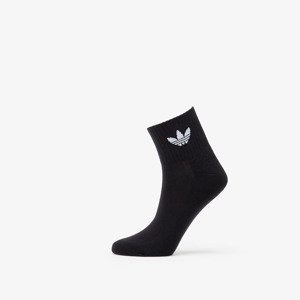 Ponožky adidas Mid Ankle 3-Pack Sock Black 37-39