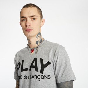 Tričko Comme des Garcons PLAY Tee Grey M