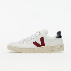 Tenisky Veja V-12 Leather White Marsala Nautico EUR 44