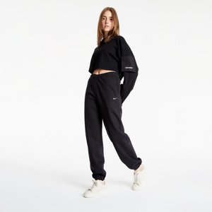 Kalhoty NikeLab Women's Fleece Pants Black/ White L