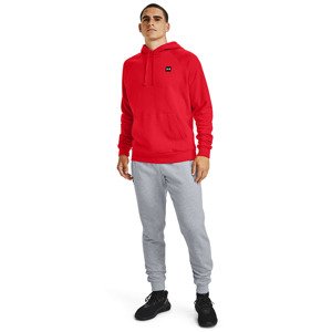 Mikina Under Armour Rival Fleece Hoodie Red/ Onyx White L