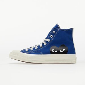 Tenisky Converse x Comme des Garçons PLAY Chuck 70 Hi Blue Quartz/ Egret EUR 44