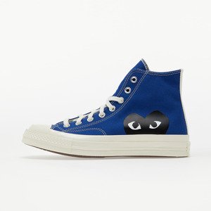 Tenisky Converse x Comme des Garçons PLAY Chuck 70 Hi Blue Quartz/ Egret EUR 46.5