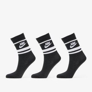 Ponožky Nike NSW Sportswear Everyday Essential 3-Pack Black/ White L