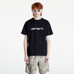 Tričko Carhartt WIP S/S Script T-Shirt Black/ White S