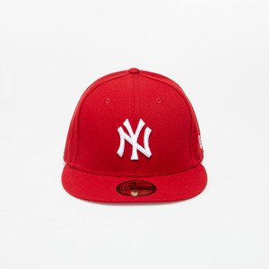 Kšiltovka New Era 59Fifty MLB Basic New York Yankees Cap Scarlet/ White 7 1/2