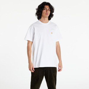 Tričko Carhartt WIP S/S Chase T-Shirt White/ Gold M