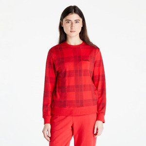 Pyžamo Calvin Klein Mc Holiday Lw Rf L/S Sweatshirt Textured Plaid/ Exact M