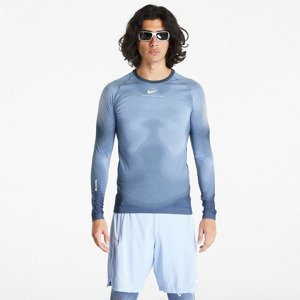 Tričko Nike x NOCTA NRG Dri-FIT Engineered Knit Long Sleeve Tee Cobalt Bliss/ Dark Obsidian L