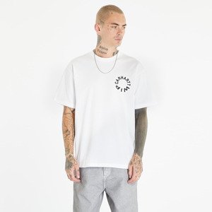 Tričko Carhartt WIP S/S Work Varsity T-Shirt White/ Black XXL