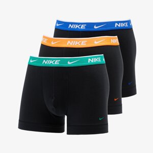 Boxerky Nike Dri-FIT Everyday Cotton Stretch Trunk 3-Pack Black L