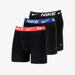 Boxerky Nike Dri-FIT Essential Micro Boxer Brief 3-Pack Black/ Iren Red WB/ Deep Royal WB/ Black WB M