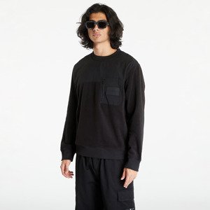 Mikina Calvin Klein Jeans Polar Fleece Outdoor Sweatshirt Black XL
