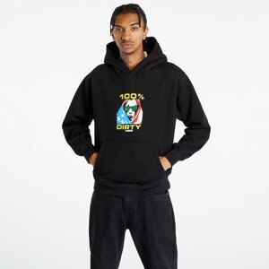 Mikina PLEASURES Dirty Hoodie Black L