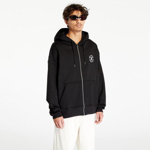 Mikina Daily Paper Ezar Zip Hoodie Black XS