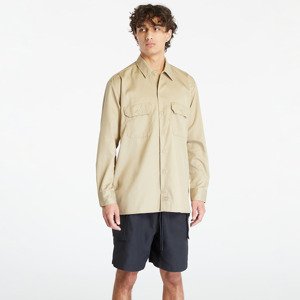 Košile Dickies Long Sleeve Work Shirt Khaki L