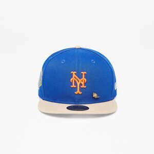 Kšiltovka New Era New York Mets 50th Anniversary Varsity Pin 59FIFTY MLB Fitted Cap Game Royal/ Beige 7 1/2