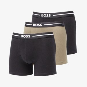 Boxerky Hugo Boss Bold Boxer Briefs 3-Pack Black/ Dark Green L