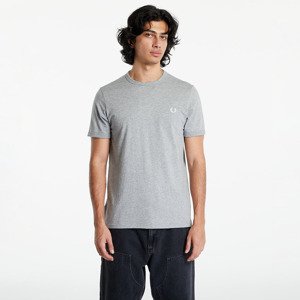 Tričko FRED PERRY Ringer T-Shirt Steel Marl XL