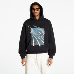 Mikina Footshop Surfing Concrete Waves Hoodie UNISEX Black L