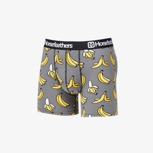 Boxerky Horsefeathers Sidney Boxer Shorts Grey/ Bananas Print XXL