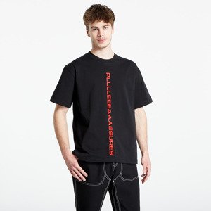 Tričko PLEASURES Drag Heavyweight T-Shirt Black XL