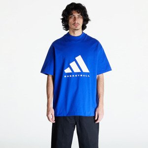 Tričko adidas Basketball Tee UNISEX Lucid Blue XL