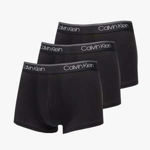 Boxerky Calvin Klein Microfiber Stretch-Low Rise Boxer 3-Pack Black L