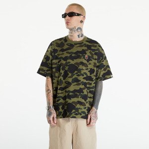 Tričko A BATHING APE 1St Camo One Point Tee リラックス Green XXL