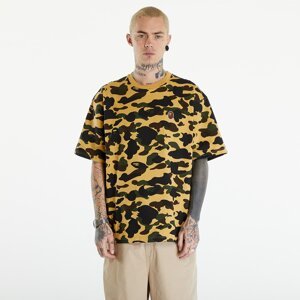 Tričko A BATHING APE 1St Camo One Point Tee リラックス Yellow XXXL