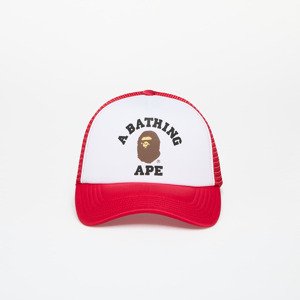 Kšiltovka A BATHING APE College Mesh Cap Red Universal