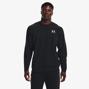 Mikina Under Armour Essential Fleece Crew Black M