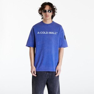 Tričko A-COLD-WALL* Overdye Logo T-Shirt Volt Blue XL