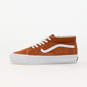 Tenisky Vans Sk8-Mid Reissue 83 LX Pig Suede Amber EUR 44.5