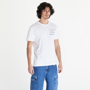 Tričko Calvin Klein Jeans Diffused Stacked Short Sleeve Tee Bright White L