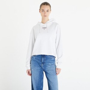Mikina Tommy Jeans Relaxed Essential Logo Hoodie White L