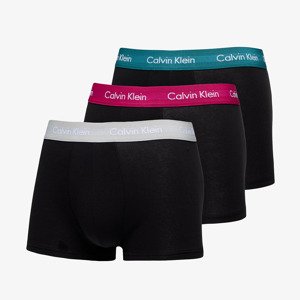 Boxerky Calvin Klein Cotton Stretch Classic Fit Low Rise Trunk 3-Pack Black L