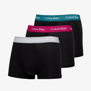 Boxerky Calvin Klein Cotton Stretch Classic Fit Low Rise Trunk 3-Pack Black XL