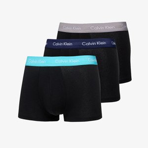 Boxerky Calvin Klein Cotton Stretch Low Rise Trunk 3-Pack Black M