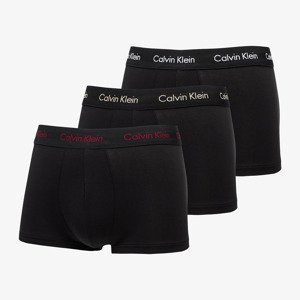 Boxerky Calvin Klein Low Rise Trunk 3-Pack Black L