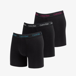 Boxerky Calvin Klein Cotton Stretch Classic Fit Boxer Brief 3-Pack Black M