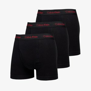 Boxerky Calvin Klein Cotton Stretch Wicking Technology Classic Fit Trunk 3-Pack Black L