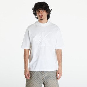 Tričko Calvin Klein Jeans Premium Monologo Tee White L