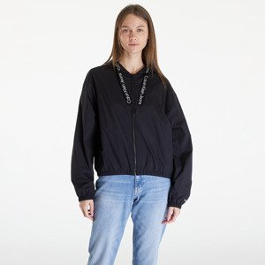 Větrovka Calvin Klein Jeans Logo Drawstring Windbreaker Black M