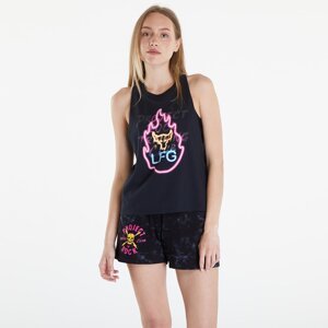 Tílko Under Armour Project Rock W Neon Flame Tank Black/ Black L