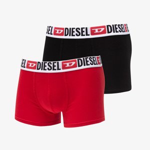 Boxerky Diesel Umbx-Damientwopack Boxer 2-Pack Red/ Black L